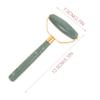 BIUDECO 2pcs Jade Rollers for Face Massage Smooth Massage Tool for Skin Care Body Roller with Gua Sha for Relaxation and Puffiness Relief for All Skin Types view 2