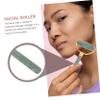 BIUDECO 2pcs Jade Rollers for Face Massage Smooth Massage Tool for Skin Care Body Roller with Gua Sha for Relaxation and Puffiness Relief for All Skin Types view 4