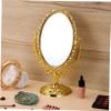Gogogmee Vintage Compact Mirror Frame Double Sided Makeup Mirror for Home Decor Bedroom view 2