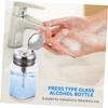 2pcs 100ml Glass Press Bottles for Liquid Dispensing view 3