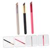 Ipetboom 3pcs Makeup Brushes for Eyeshadow Eyebrows Professional Angled Cosmetic Brushes and Lightweight Portable for Travel Use view 3