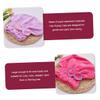BIUDECO 2pcs Fast Drying Hair Towel Wraps Ultra Absorbent Microfiber Caps for Women Quick-Drying Hair Wraps Purple Watermelon Red for Bath Gym Travel and Sports view 2