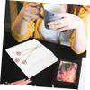 Ipetboom 6pcs Embossed Plate Drying Press Board Absorbent Paper for Craft Flowers view 2