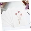 Ipetboom 6pcs Embossed Plate Drying Press Board Absorbent Paper for Craft Flowers view 4