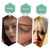 Beatifufu 50pcs Bangs Shaping Combs and Eyelash Separators for Women Portable Makeup Tool for Grooming Eyebrows Lashes and Bangs Random Colors view 4