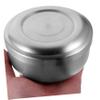 Beatifufu Stainless Steel Shaving Bowl with Lid Durable Soap Container for Men Compact Design for Home and Barber Use Grooming Enthusiasts view 2