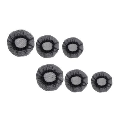 Beatifufu 6pcs Elastic Hair Nets for Women Comfortable Breathable for Dancers and Performers for Buns and Dance Hair Accessories