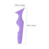 Beatifufu 2pcs Silicone Eyeliner Stencil Reusable Makeup Aid for Effortless Eye Liner Application Lightweight Skin-friendly Beauty Tool for Precise Eye Makeup Design view 2