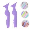 Beatifufu 2pcs Silicone Eyeliner Stencil Reusable Makeup Aid for Effortless Eye Liner Application Lightweight Skin-friendly Beauty Tool for Precise Eye Makeup Design view 3