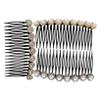 Beatifufu 3pcs Hair Combs for Women Pearl Hair Side Comb Decorative Accessories for Women Girls view 1
