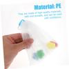 Beatifufu 4pcs Soap Foaming Bags Exfoliating Net Pouches for Home Use for Creating Bubbles and Foams Facial Cleaning Tool Sponge Flower Design view 4