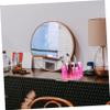 Beatifufu Acrylic Nail Brush Holder Makeup Organizer Multiple Compartments for Desk Storage and Stable Design for Nail Tools and Cosmetics for Home Use view 4