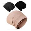 Beatifufu Adjustable Satin Bonnet Cap Silk Hair Bonnet for Sleep Elastic Band Hair Wrap for Braids 3 Pack view 1