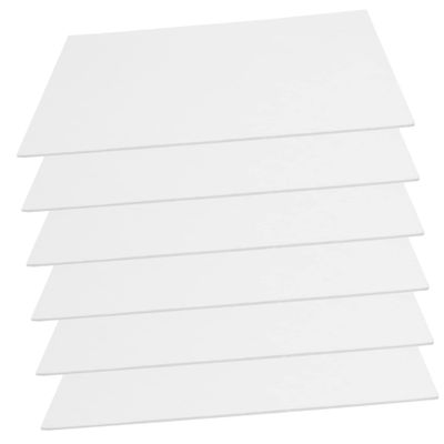 FRCOLOR 6pcs Absorbent Flower Press Plate Blotter Paper for Flower Pressing Dried Making Tool