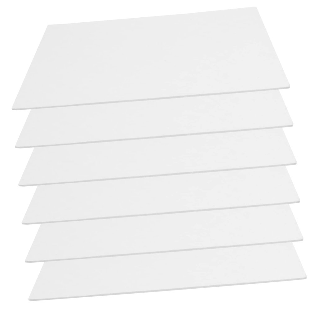 FRCOLOR 6pcs Absorbent Flower Press Plate Blotter Paper for Flower Pressing Dried Making Tool