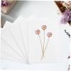 FRCOLOR 6pcs Absorbent Flower Press Plate Blotter Paper for Flower Pressing Dried Making Tool view 2
