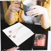 FRCOLOR 6pcs Absorbent Flower Press Plate Blotter Paper for Flower Pressing Dried Making Tool view 4