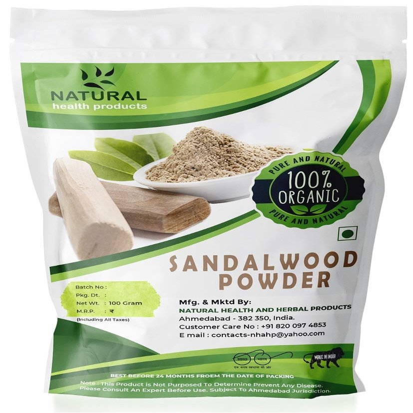 ATS pure and natural sandalwood powder, 100gm