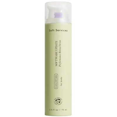 Soft Services Software Update Retinol Body Serum for Fine Lines and Crepiness, Beige