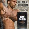 Body Prescriptions Mens Exfoliating Body Scrub  Ultimate Skin Cleansing Wash in Jar with Twist-Top Lid, For All Skin Types, 21 Ounce (Pack of 4), Mahogany view 2