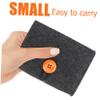 BIUDECO 2pcs Storage Pouch Portable Organizer for Aromatherapy Bottles Thick Felt Case for Travel for Holders Small Accessories and view 2