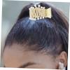BIUDECO Ponytail Holder Clip for Women Hair Clamp Decorative Hair Clip for Styling for Parties Daily Wear Makeup and Travel Jaw Design view 2
