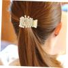 BIUDECO Ponytail Holder Clip for Women Hair Clamp Decorative Hair Clip for Styling for Parties Daily Wear Makeup and Travel Jaw Design view 3