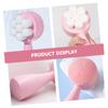 Ipetboom Double-Sided Facial Cleansing Brush Soft Silicone Scrubber for Deep Exfoliation and Gentle Massaging for Sensitive Skin and Makeup Removal Handheld Tool for Women and Men view 4