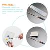 Ipetboom 2pcs Stainless Steel Makeup Mixing Rods Cosmetic Spatula for Foundation and Nail Art Stirring Easy to Clean Blending Tools for Color Mixing and Application view 3