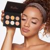 Pink Dust Glow Eyeshadow Palette - Makeup Eyeshadow Palette - 6 Colors High Pigmented Eyeshadow Palette - Perfect for Eyes Shimmer Glowing and Eye Shadows view 2