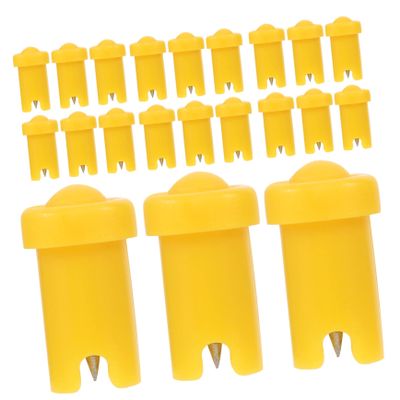 Beatifufu 100pcs Eyelash Glue Bottle -blocking Needles Premium Essential Tools for Eyelash Extensions for Salons Home Use Avoid Glue Clogging
