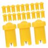 Beatifufu 100pcs Eyelash Glue Bottle -blocking Needles Premium Essential Tools for Eyelash Extensions for Salons Home Use Avoid Glue Clogging view 1
