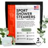 Sport Shower Steamers - Made in USA with Natural Eucalyptus Essential Oil, Aromatherapy, Stress and Sinus Relief, Muscle Recovery for Athletes, Best Christmas Stocking Stuffers for Runners view 1