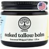 Beef Tallow Balm for Skin | NAKED TALLOW BALM | 1 Ingredient - 100% Grass Fed Tallow | Whole Body & Face Moisturizer | Whipped & UNSCENTED for Sensititve Dry Skin, Babies, Eczema, Psoriasis(2oz) view 1