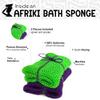 AFRIKI African Net Sponge  Exfoliating Body Scrubber, Black Owned & Rooted in Africa, All Skin Types | 45 in Long view 2