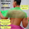 AFRIKI African Net Sponge  Exfoliating Body Scrubber, Black Owned & Rooted in Africa, All Skin Types | 45 in Long view 4