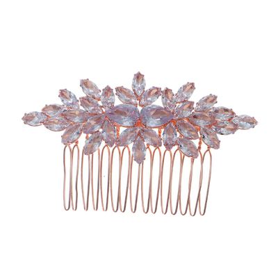 Beatifufu Rhinestone Hair Side Comb for Brides Elegant Wedding Hair Comb for Girls Unique for Weddings and Special Occasions