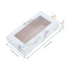 Ipetboom Fake Eyelash Drawer Box with Clear Window Portable Storage Container with Handle for Easy Travel Stylish Design for Organizing Fake Lashes and Extensions view 3