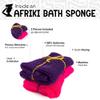 AFRIKI African Net Sponge  Exfoliating Body Scrubber, Black Owned & Rooted in Africa, All Skin Types | 45 in Long view 2