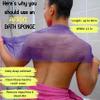 AFRIKI African Net Sponge  Exfoliating Body Scrubber, Black Owned & Rooted in Africa, All Skin Types | 45 in Long view 4