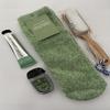 Bath and Body Pedicure Foot Routine Mini 4 Piece Gift Set: Socks, Foot Cream, Pumice Stone and a Free Hand Gel (Scent Varies) view 1