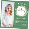 Beatifufu Bridal Wedding Tiara Princess Crown Hair Accessories for Women Birthday view 3