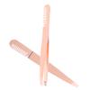 Beatifufu 2pcs Brow Tweezers Women Precision Tweezers Stainless Steel Eyebrow Shaper for Women view 1