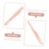 Beatifufu 2pcs Brow Tweezers Women Precision Tweezers Stainless Steel Eyebrow Shaper for Women view 2