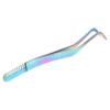 Beatifufu Stainless Steel Eyelash Tweezers Comb Lash Tweezer for Easy Extension Application view 1