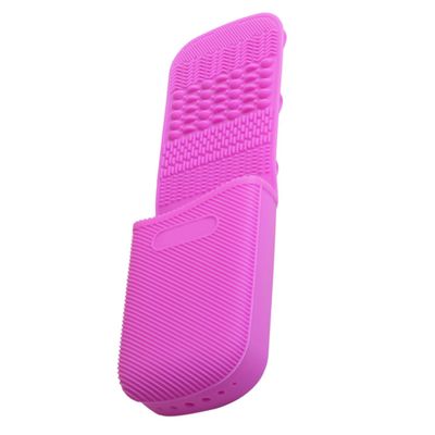Beatifufu Makeup Brush Cleaner Silicone Mat Gentle Cleaning Tool for All Makeup Brushes Compact Design for Cleaning for Skin Health