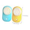 Beatifufu 2pcs Silicone Facial Brush Heads Manual Exfoliating Cleansing Tool Gentle Face Cleansing Brush for Women Travel-Sized Easy to Carry view 4
