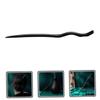 Beatifufu Wooden Hair Stick for Updo and Bun Chignon Pin Vintage Hair Accessory for Women for Parties and Lightweight and Elegant Design view 3