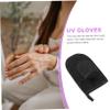Beatifufu Uv Protection Gel Manicure Gloves Breathable Half Finger Uv Gloves for Nail Art Hand Protection for Self Tanning and view 2