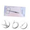 Ipetboom Eyebrow Trimmer for Women 6pc Stainless Steel Set Eyebrow Grooming Tool Easy to Use view 3
